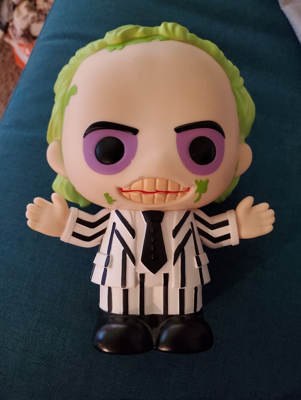 Beetlejuice Figural Coin Bank From Hot Topic